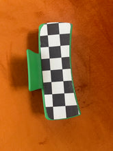 Checkered Claw Clip