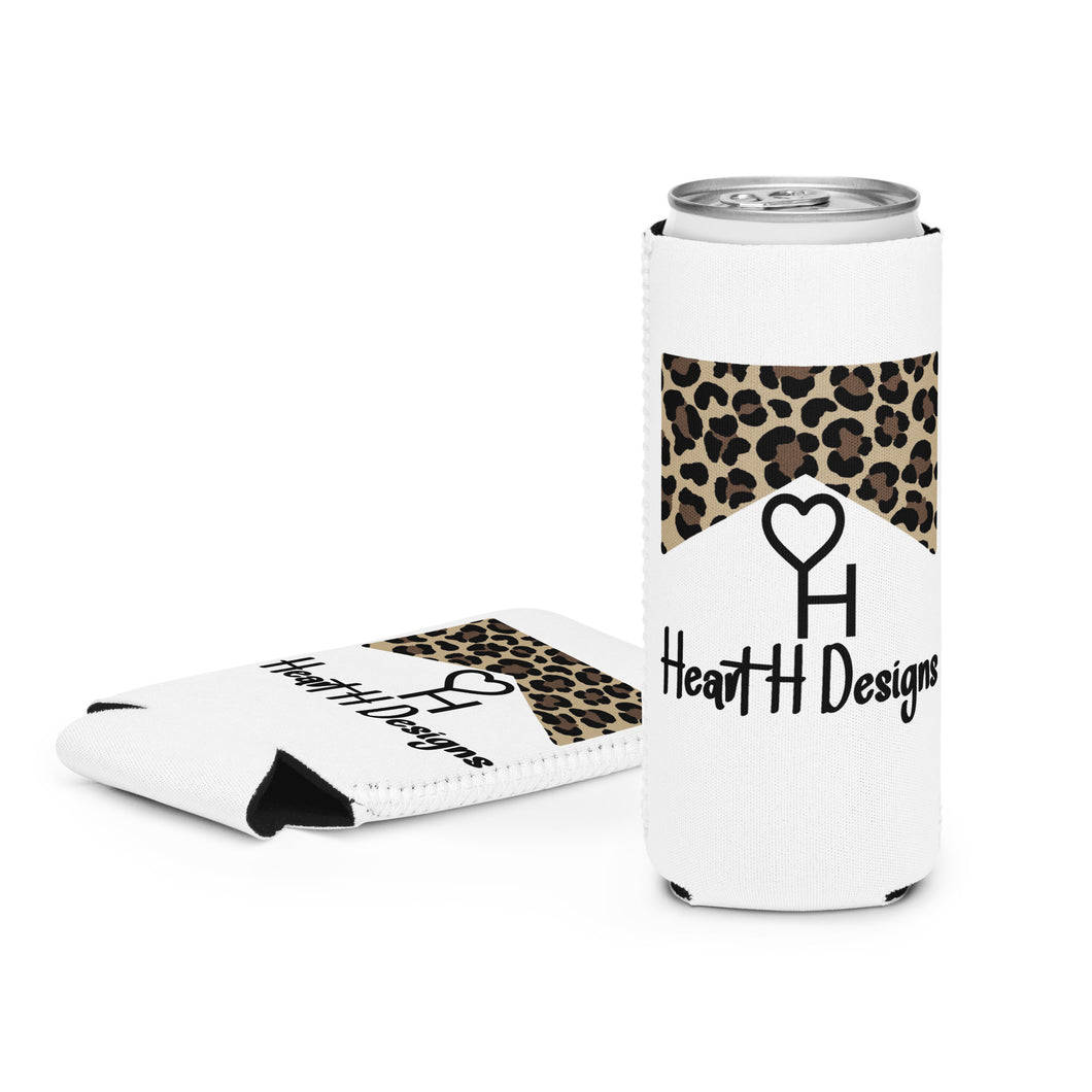 Heart K Koozie - Slim Can