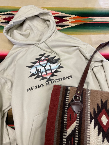 Aztec Heart H Hoodie