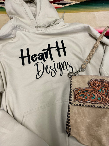 Heart H Logo Hoodie