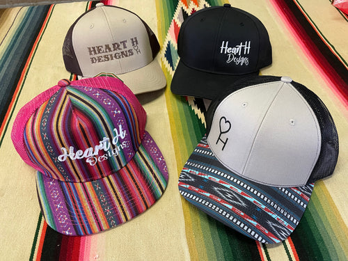 Heart H Logo SnapBack Hats